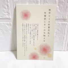 喪中はがき 年賀状じまい文章 20枚 喪中 ハガキ 記入不要