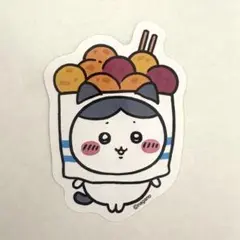 台湾限定 ちいかわ ステッカー ちいかわ夜市 ハチワレ