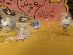 3個セット　ハチワレ　モモンガ　ちいかわ 松屋 フィギュア