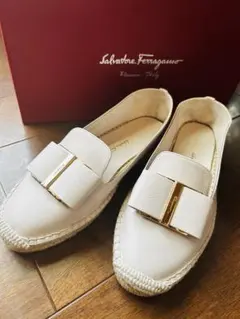 未使用級 Salvatore Ferragamo エスパドリーユ 楽天市場】Salvatore Ferragamo サルヴァトーレフェラガモ