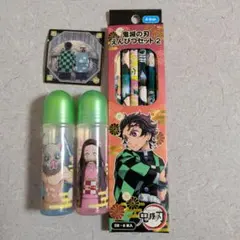 鬼滅の刃 鉛筆セット ノリ　シール