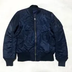 ALPHA INDUSTRIES MA-1 L ネイビー リバーシブル 別注