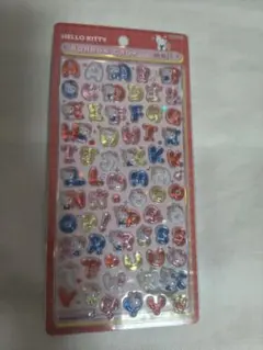 ボンボンドロップシール 文字 サンリオ 国内正規品 新作 アルファベット キティ