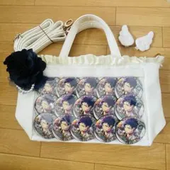 伏見弓弦 あんスタ そのまま使える 時光缶バッジ15個付き 痛バッグ♪