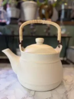 mainn様専用　土瓶　籐ハンドル　2600cc