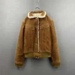 80s Vintage USA Ms.Lee CorduroyBoaJacket