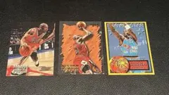 96/97 fleer Michael Jordan ノーマルカード3枚セット