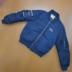 レピピアルマリオ MA-1 ブルゾン　中綿　アウター　Sサイズ　150㎝