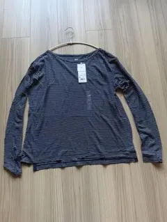 UNIQLOボーダー長袖TシャツM