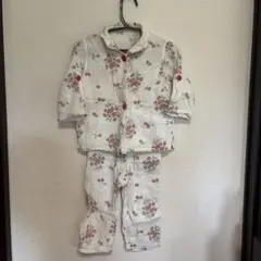 いちご柄 パジャマ 上下セット 女の子 90サイズ