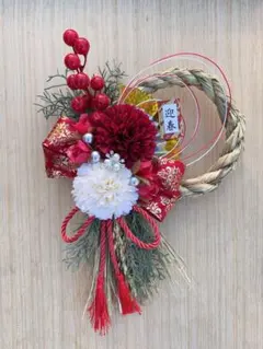 NO.355しめ縄 しめ縄リース お正月飾り　　しめ飾り 2026