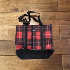 L.L.Bean★【エルエルビーン】チェックトートバッグ