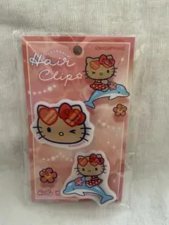 ハローキティ ヘアクリップ 2個セットのサムネイル