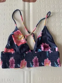 Alexia Stam フラワープリント水着 トップ　S