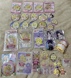 キュアエール　はな　プリティストア　母の日　ふりふり缶バッジ　マルイ　まとめ キュアエール はな プリティストア 母の日 ふりふり缶バッジ マルイ