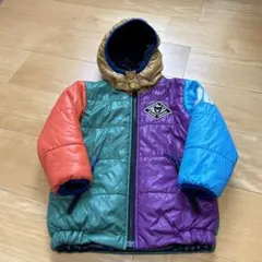 ミキハウス　中綿ジャンバー 100cm リバーシブル