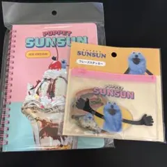 サンキューマート パペットスンスン フレークステッカー