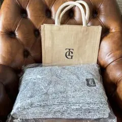 【新品未使用】CLUB GIANTS 会員限定ジュートバッグ＆ブランケット