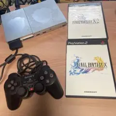 薄型ps2本体　scph-90000 シルバー　ソフト付き