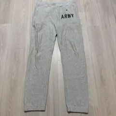 Champion スウェットパンツ　リバースウィーブ　army グレー　L
