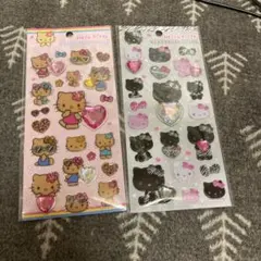 サンリオ　ハローキティ　キラキララインストーンシール　日焼け