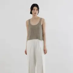 ADAWAS アダワス LINEN RING COMPACT TOP