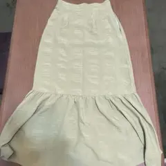 フレアスカート M ライトグリーン