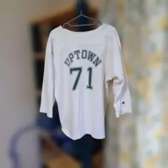 Champion T1011 フットボールTシャツ（七分袖）のサムネイル