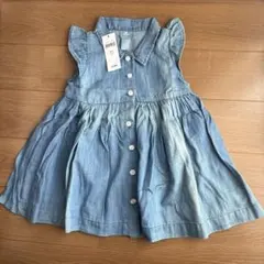 Gap ベビー デニムワンピース 80cmのサムネイル