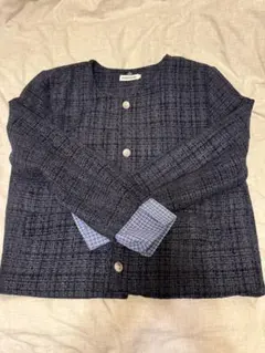 SHEIN　ジャケット ネイビーのサムネイル