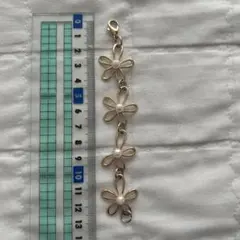 花形チャーム ゴールド 約10cm