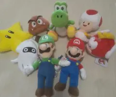 スーパーマリオ オールスターコレクション ぬいぐるみ まとめ売り