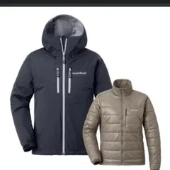 mont-bell 3in1 フォールライン パーカ　レディース