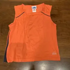 adidas オレンジ タンクトップ