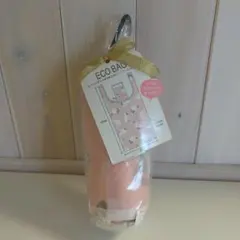 新品猫柄ピンクエコバッグ