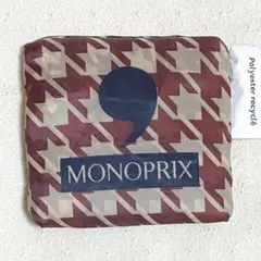 モノプリ　monoprix エコバッグ　千鳥格子のサムネイル