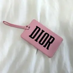 Dior ピンク ミラー付きタグ