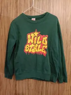 WILD STYLE トレーナー 150 キッズ　希少のサムネイル