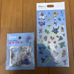 スティッチ　フレークステッカー　ステッカーコレクション　セット