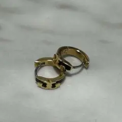 Tory Burch ゴールドカラー フープピアスのサムネイル