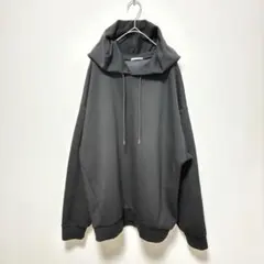 GU　大きいサイズ　パーカー　黒　フード　秋冬　ブラック　長袖　ユニセックス