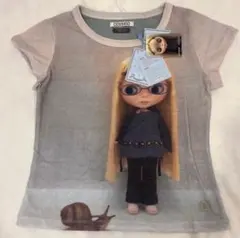 COYSEIO×BLYTHE ドールプリント Tシャツ 茶 半袖 日本製 - メルカリ