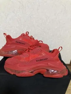 未使用新品✨BALENCIAGA スニーカー TRACK.3 赤 43 - メルカリ