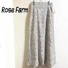 Rose Farm しまむら フレアロングスカート レオパード柄 体型カバーのサムネイル