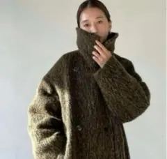 CLANE MIX SHAGGY LADY COAT コート　サイズ2