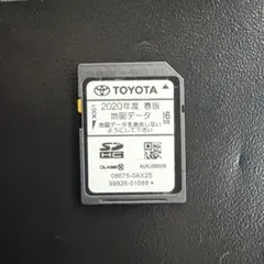 トヨタ 純正 NSZT-W64 2020年 春 版 地図SD 0AX25のサムネイル