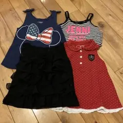タンクトップ 4点セット ミニー JENNI フリルのサムネイル