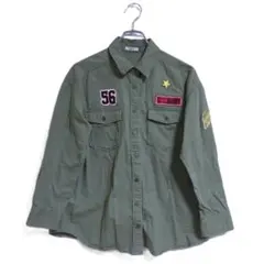 コルザ シャツ ミリタリー Ｓ カーキ U.S. ARMY ハニーズ 春 長袖のサムネイル