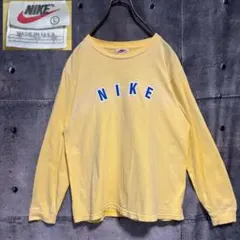 90s ヴィンテージ USA製 NIKE ロングスリーブTシャツ アーチロゴ