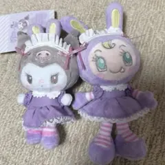 サンリオ×メゾピアノ　ベリエちゃん　クロミ　マスコットホルダー